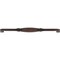 Jeffrey Alexander 18" Center-to-Center Brushed Oil Rubbed Bronze Audrey Appliance Handle 278-18DBAC - alternate 4